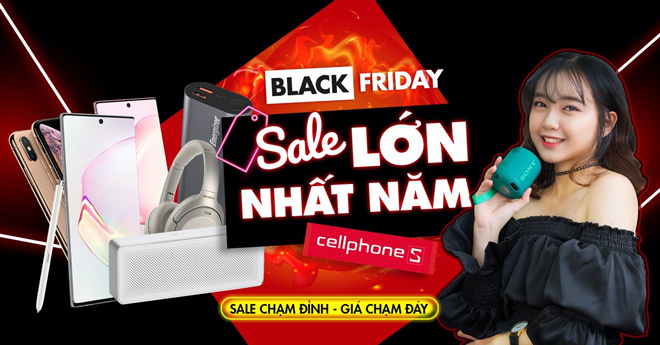 Xem chi tiết ưu đãi khủng Black Friday tại Cellphones