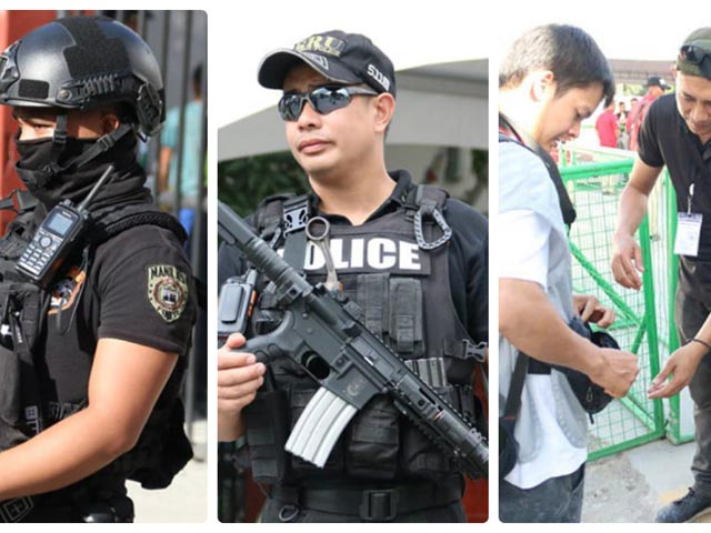 Bóng đá - Đội cảnh sát vũ trang "tận răng" bảo vệ U22 Thái Lan đấu cầu thủ cháu vua Brunei