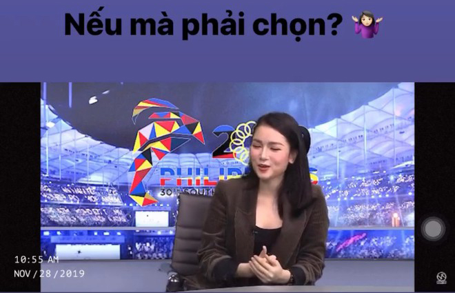 Thủ môn Bùi Tiến Dũng được nữ MC xinh đẹp VTV "nói lời yêu" khi đang dự SEA Games - 1