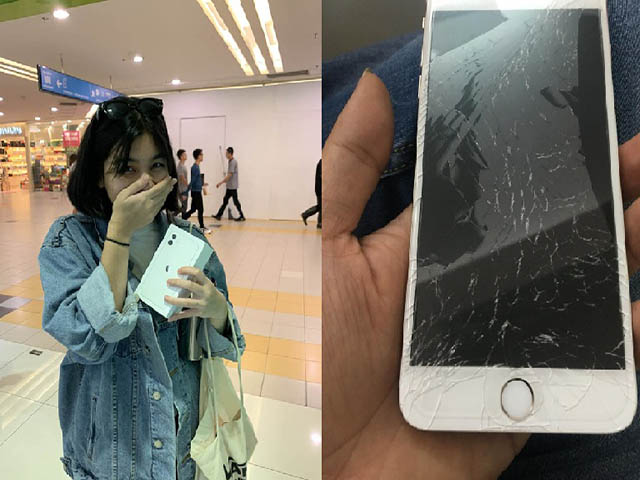 Bạn trẻ - Cuộc sống - Vừa vỡ màn hình điện thoại, cô gái được bạn thân tức tốc tặng luôn iPhone 11