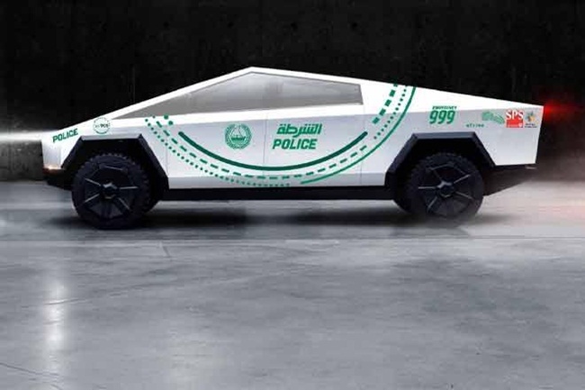 Chiếc xe có khả năng sẽ gia nhập đội xe tuần tra của cảnh sát Dubai vào năm 2020.