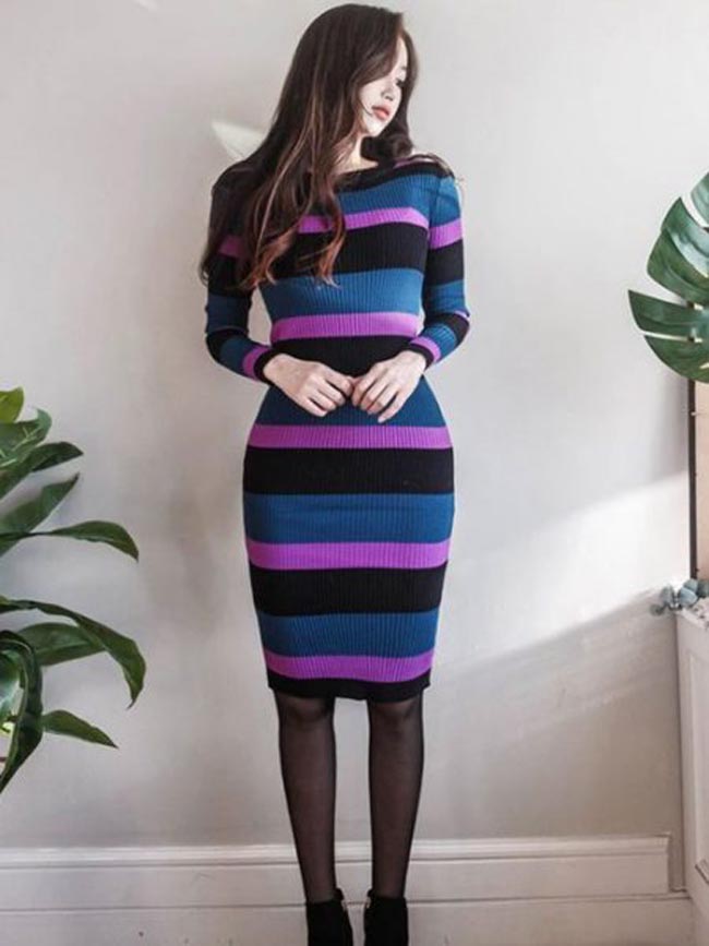 Đủ kiểu diện trang phục kẻ sọc ấn tượng, sành điệu cho mùa lạnh - 2