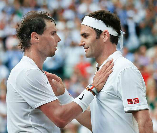 Nadal 1 thắng và 1 thua trong 2 lần gặp Federer năm nay