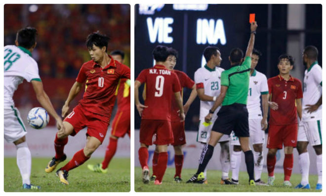 Ở SEA Games 29, U22 Việt Nam từng bất lực trước lối chơi thô bạo, tiểu xảo của U22 Indonesia