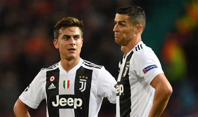 Juventus 2 trận liên tiếp không nhận được sự tỏa sáng của Ronaldo