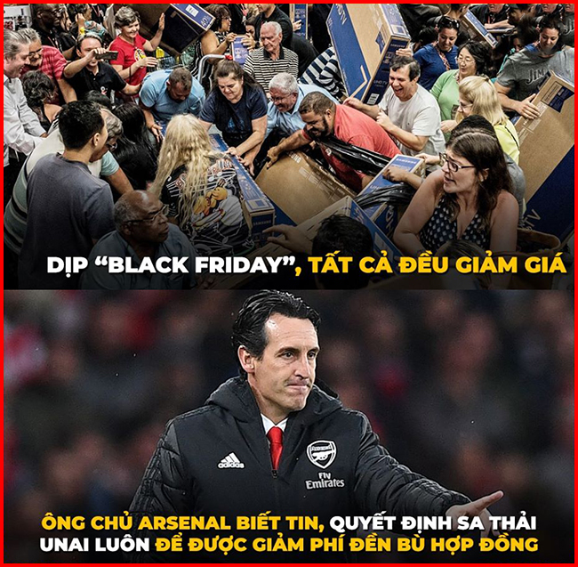 Phải tranh thủ &#34;Black Friday&#34; được giảm giá nên phải sa thải ngay.