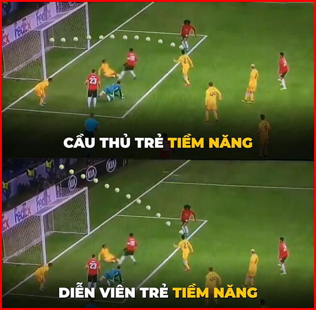Điều mà chỉ có &#34;diễn viên tiềm năng&#34; của MU mới có thể thực hiện được.