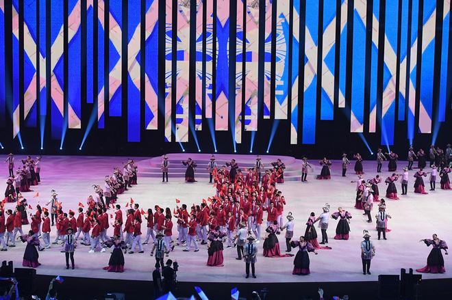 Đoàn Việt Nam dự lễ khai mạc SEA Games 30: Rực rỡ sắc đỏ, quyết tâm chiến thắng - 5