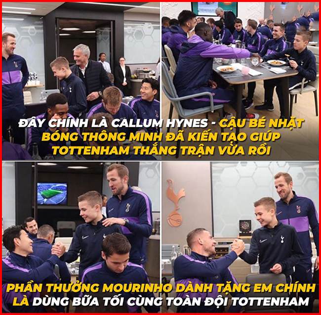 Cậu bé may mắn và phần thưởng xứng đáng.