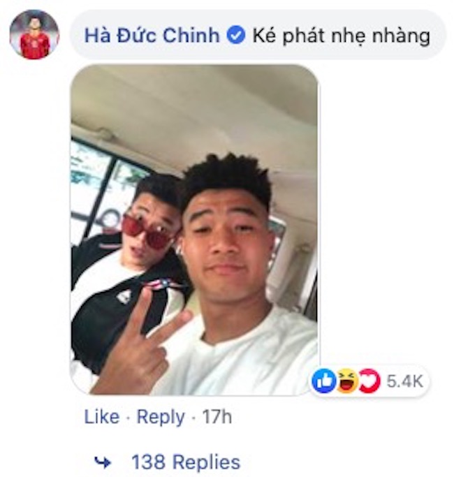 Văn Hậu, Thành Chung, Đức Chinh cùng "ké cái ảnh" động viên Bùi Tiến Dũng - 8