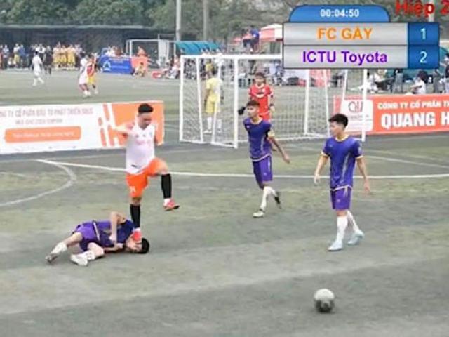 Tin tức trong ngày - Nóng 24h qua: Đình chỉ thi đấu đối với nam thanh niên đạp lên mặt cầu thủ đội bạn