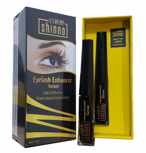 Serum dưỡng mi Shinno, “tuyệt chiêu“ giúp mi dài nhanh chóng từ Nhật Bản