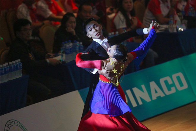 Dancesport của Philippines thành công rực rỡ trong ngày 1/12