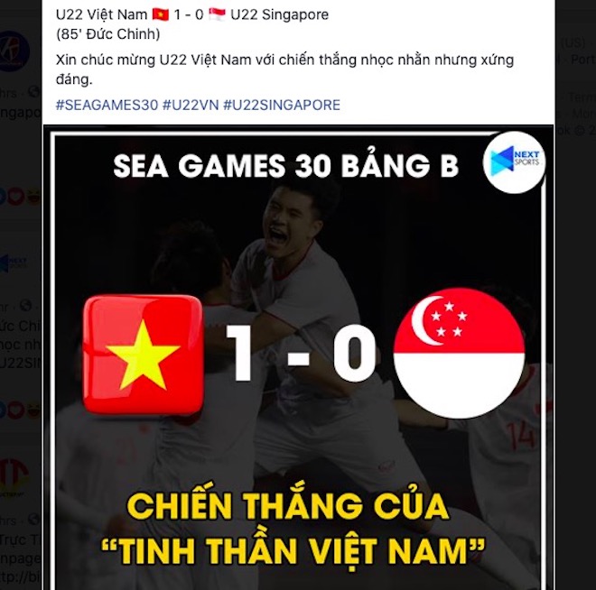 U22 Việt Nam hạ U22 Singapore tại SEA Games 30, dân mạng nghĩ gì? - 11
