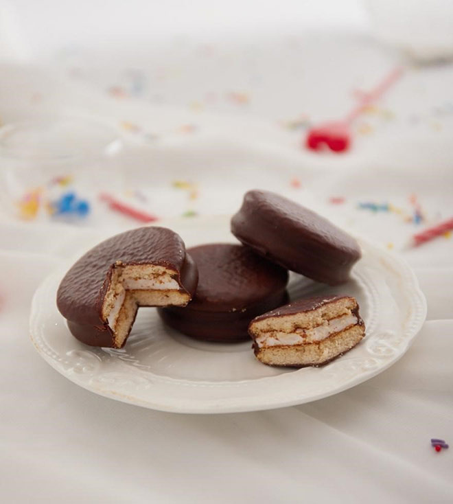 Vẫn lớp nhân kem dẻo (marshmallow) ngây ngất lòng người!