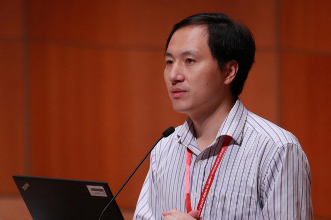 Nhà di truyền học Trung Quốc He Jiankui. Ảnh: Reuters