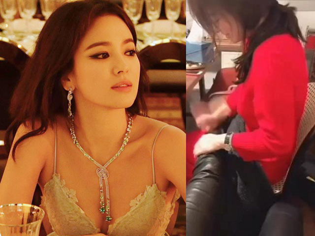 Ca nhạc - MTV - Song Hye Kyo bí mật hẹn hò, xoa bóp chân cho nhân vật "giấu mặt"