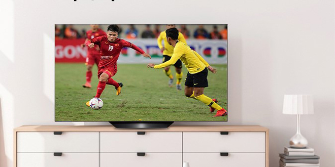 5 mẫu TV LG 4K kích thước lớn biến phòng khách thành khán đài xem SEA Games - 2