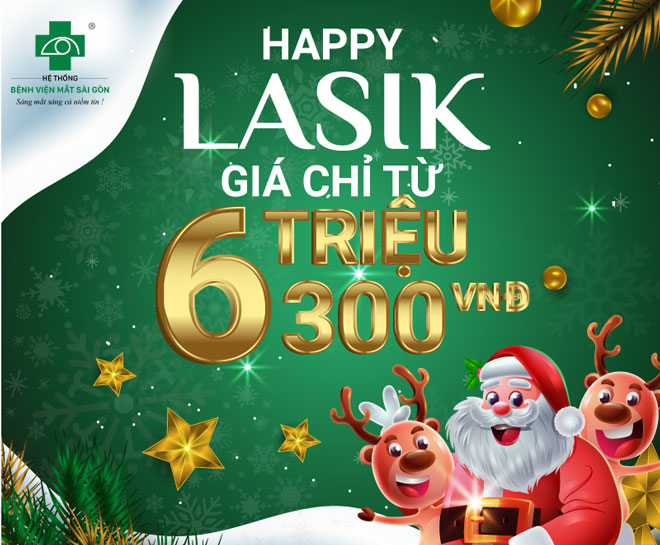 Tiết kiệm chi phí vẫn sở hữu đôi mắt sáng khi được hỗ trợ lên đến 40% tại HAPPY LASIK 2020 - 2