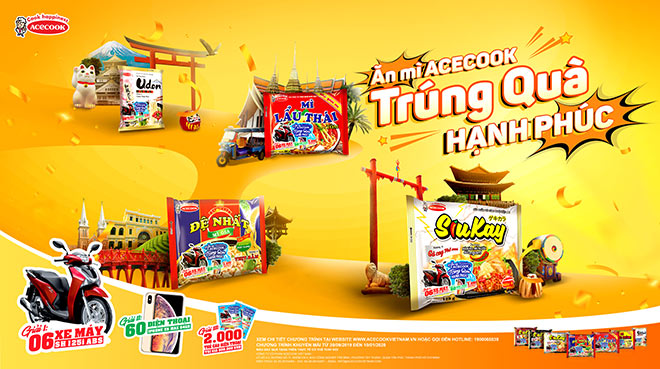 Chương trình khuyến mại với hàng ngàn giải thưởng giá trị