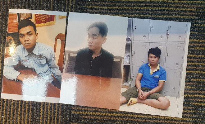 Ba đối tượng gây án.