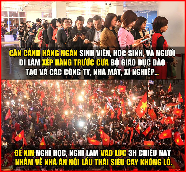 Mọi người đã chuẩn bị tinh thần để ăn món &#34;lẩu Thái siêu cay&#34; của thầy Park và học trò.