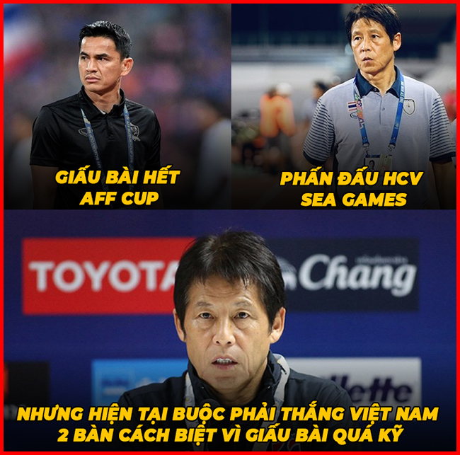 Phải chăng Thái Lan hôm nay lại tiếp tục &#34;giấu bài&#34; chờ SEA Games sau.