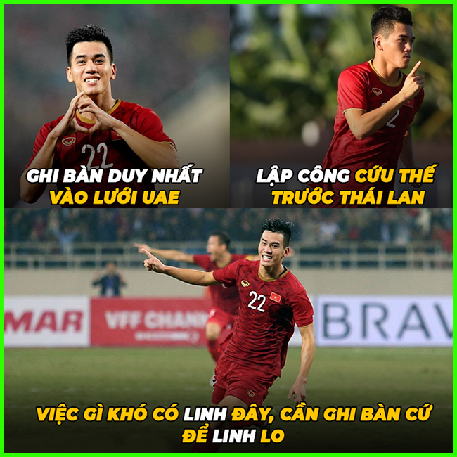 Lúc nào Việt Nam gặp khó thì cứ để cho Tiến Linh lo.