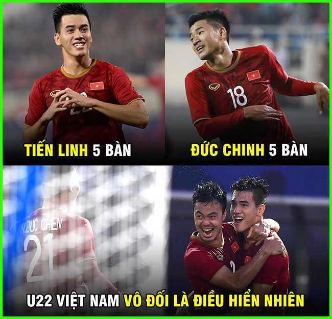Bộ đôi tiền đạo Việt Nam đang ghi bàn nhiều nhất SEA Games 30.