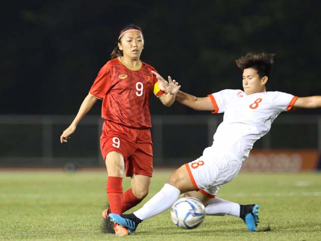 Bóng đá - Trực tiếp bóng đá ĐT nữ Việt Nam - Philippines: Thầy trò "tướng" Chung vào chung kết (Hết giờ)