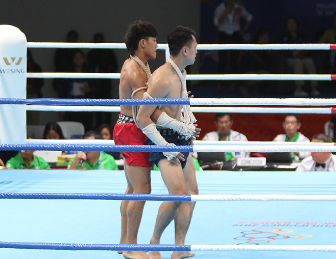 Võ sĩ Việt Nam gặp chấn thương nghiêm trọng ở SEA Games 30 - 3