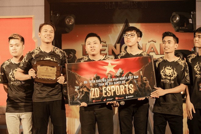 Mocha ZD Esports sẽ đại diện Việt Nam thi đấu tại SEA Games 30.
