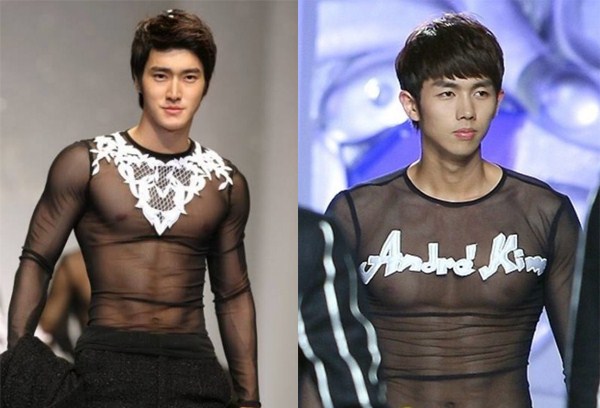 Chuyện mặc hở hang, táo bạo không còn là độc quyền của các nữ idol xứ Hàn từ nhiều năm nay.