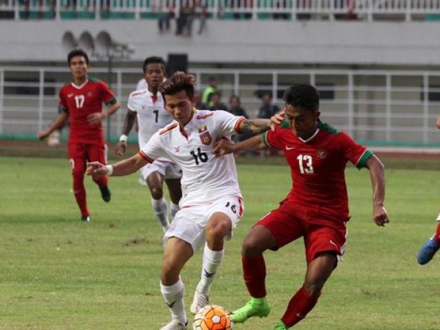 Bóng đá - U22 Myanmar - U22 Indonesia: Quyết giành chiến thắng, mơ tái đấu U22 VN