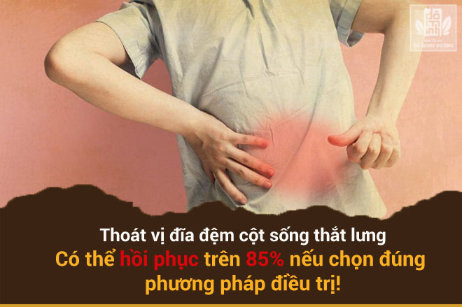 Cách chữa thoát vị đĩa đệm cột sống thắt lưng giúp chấm dứt cơn đau, ngừa tái phát - 1