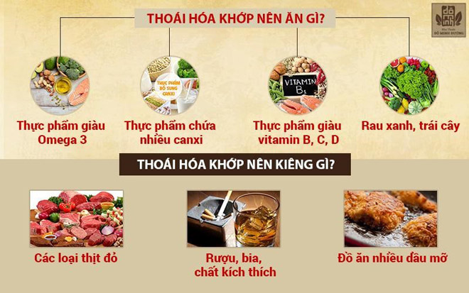 Thoái hóa khớp gối nên ăn gì, kiêng gì để hết đau nhức và mau khỏi bệnh? - 2