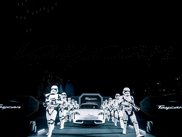 Tin tức ô tô - Porsche cùng Star Wars hợp tác trong sự kiện ra mắt Taycan tại Châu Á - Thái Bình Dương