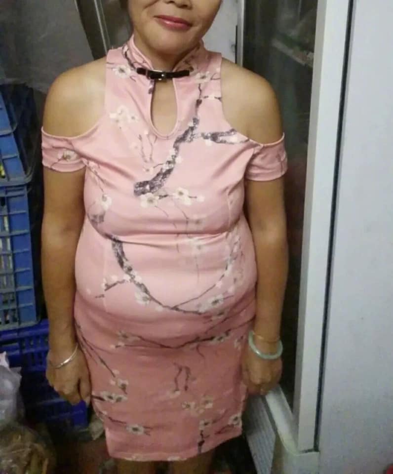 Hình ảnh thực tế khác xa người mẫu mặc gây choáng váng.