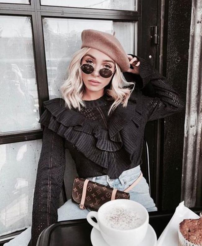 1001 cách mix đồ đẹp mê hồn với mũ beret - 6
