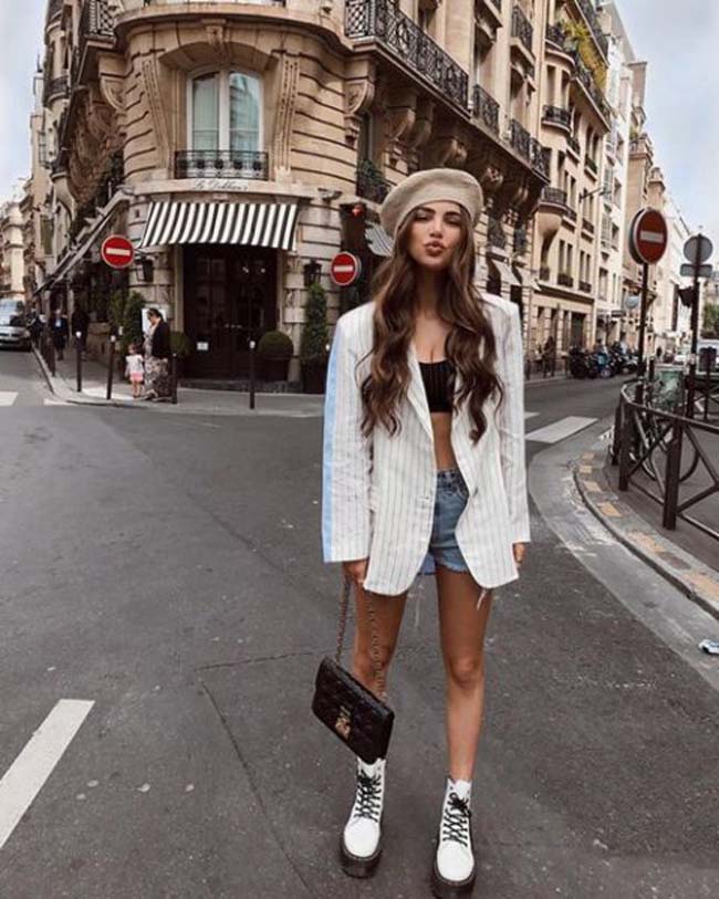 1001 cách mix đồ đẹp mê hồn với mũ beret - 11