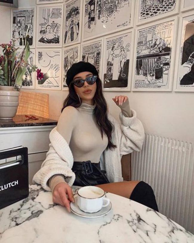 1001 cách mix đồ đẹp mê hồn với mũ beret - 9