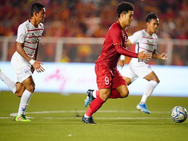 Bóng đá - Đức Chinh "nhảy múa" vùi dập U22 Campuchia: Hat-trick thần sầu đua Vua phá lưới