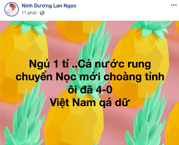 U22 VN thắng đậm, sao Việt "phát cuồng" gọi tên "Đức Chinh đáng giá ngàn vàng" - 11