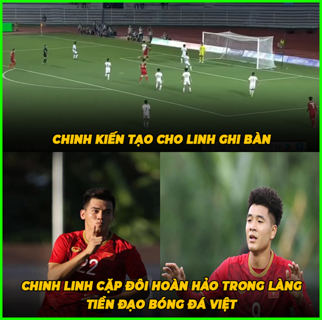 Cặp đôi tiền đạo hoàn hảo hiện tại của bóng đá Việt Nam.