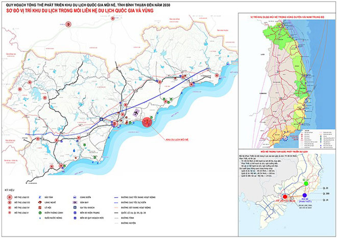 Vị thế đắc địa, là điểm đầu của khu Khu du lịch Quốc gia Mũi Né