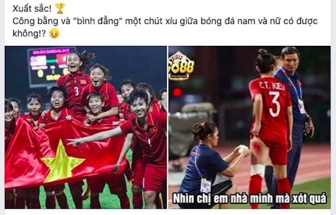 ĐT bóng đá nữ Việt Nam vô địch SEA Games 30, dân mạng xót xa "HCV kèm máu" - 5