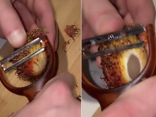 Ẩm thực - Người Mỹ coi chôm chôm là "quả ngoài hành tinh" và ăn theo cách khiến ai cũng "cạn lời"