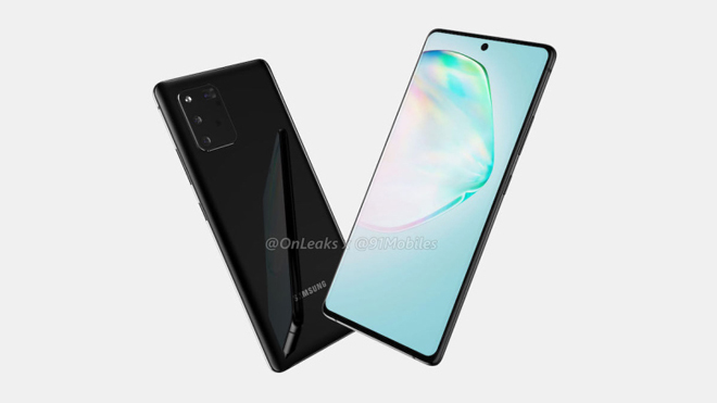 Tiếp tục hé mở diện mạo xuất chúng của Galaxy Note 10 Lite - 2