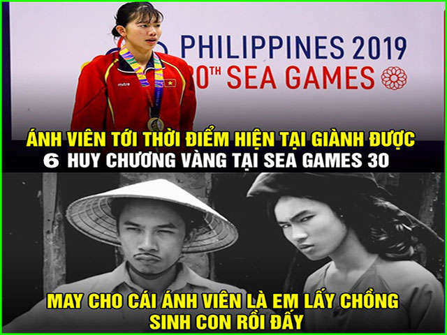 Tranh vui - Ánh Viên bớt được một đối thủ, huy chương vàng SEA Games đeo "trĩu cổ"