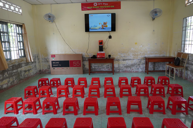 "Rạp phim trường em" của FPT Play đã có mặt tại hơn 20 trường học vùng sâu vùng xa - 2